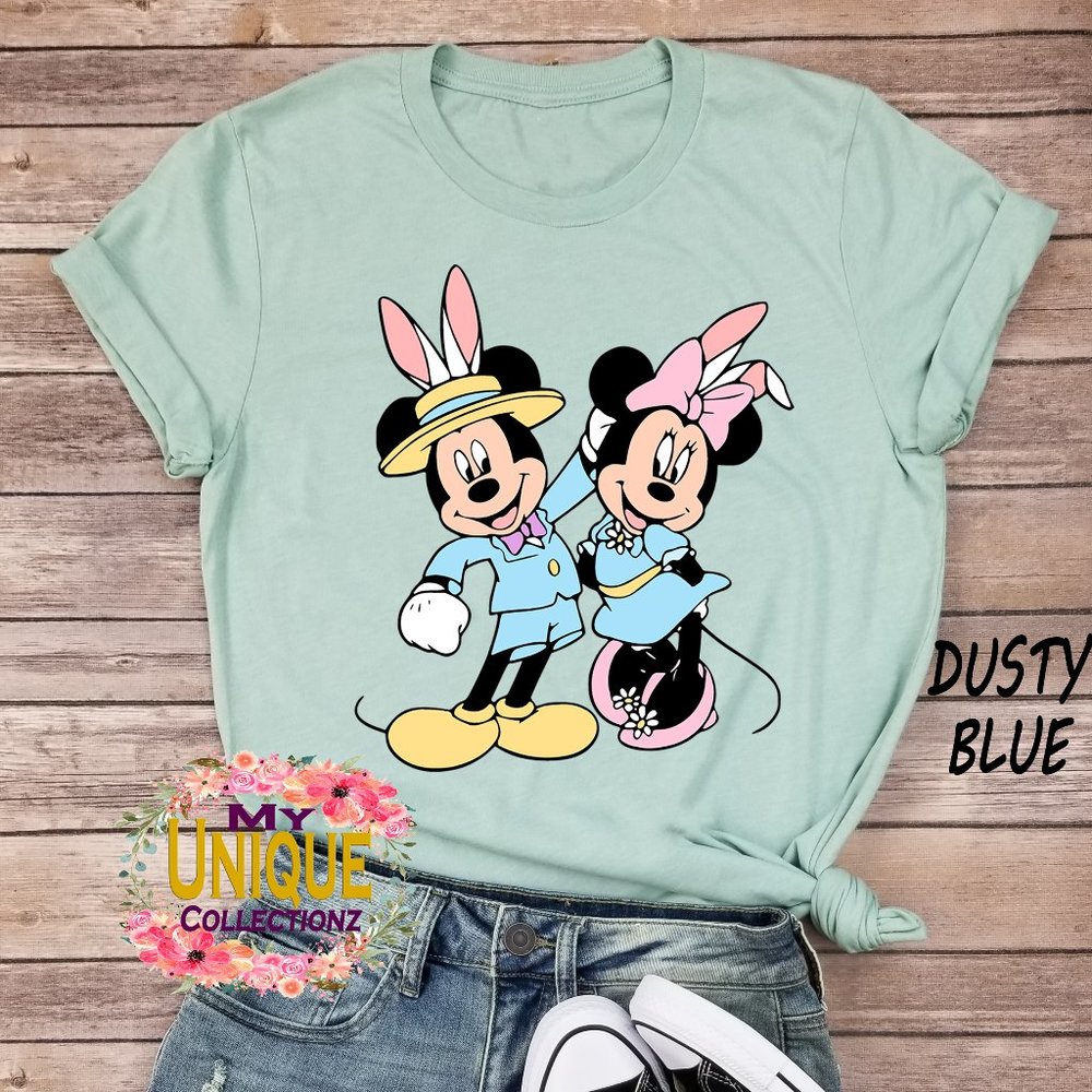 Easter Mickey and Minnie Shirt, Disney Shirts